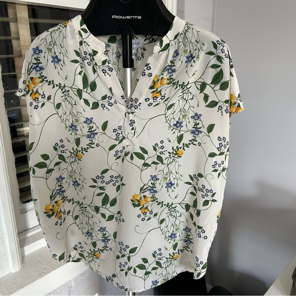 Amour Vert Renata washable silk blouse